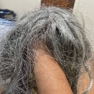 Elegant Silver Hair Wig for Women